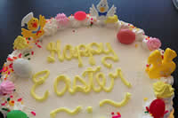 Order Ref: EAS-008 Easter Themed Ice Cream Cake.